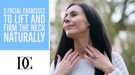 Easy massages to lift your face and firm your neck.